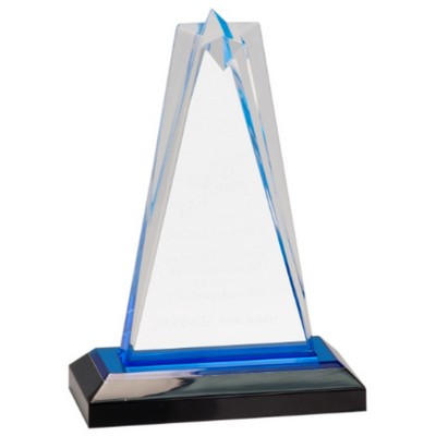 Blue Star Impress Acrylic Award