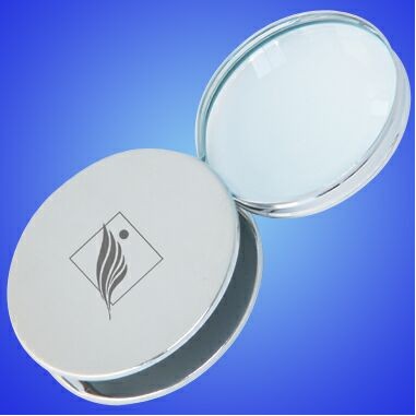 Shinny Chrome Plated Magnifier.