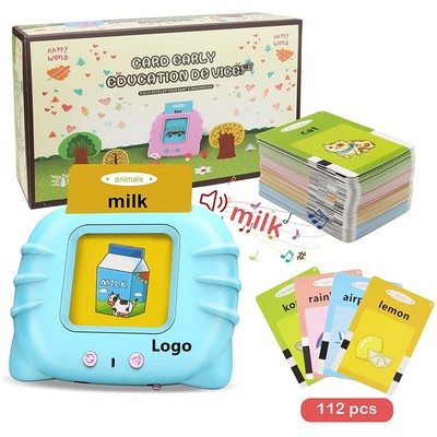 Baby Talking Flash Cards Educational Toddlers Learning Toys