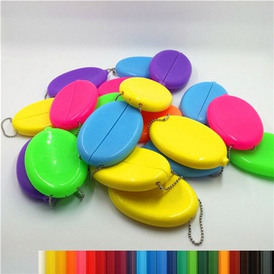 Silicone Coin Purse w/Keyring