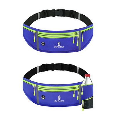 Waterproof Waist Pack With Bottle Holder