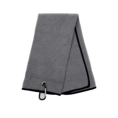 Micro fiber Tri-fold Golf Towel