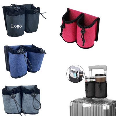 Luggage Travel Beverage Cup Bag Holder