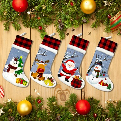 Custom Christmas Stocking Set of 4