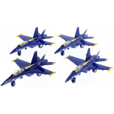 6.5" U.S. Navy F-18 Hornet Blue Angel