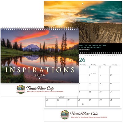 Full Color Inspirations Wall Calendar