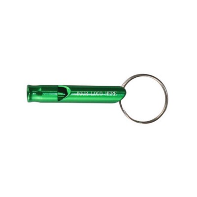 Aluminum Whistle Keychain