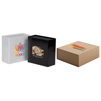 Full Color Imprinted Magnetic Gift Box (13 1/2"x7"x3 1/2")