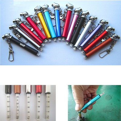 Mini Tire Gauge Key Chain