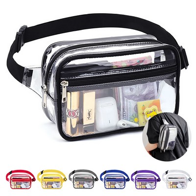 Waist Bag Clear PVC Transparent Fanny Pack