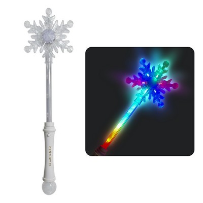 LED Snowflake Wand