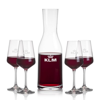 Caldmore Carafe & 4 Cannes Wine