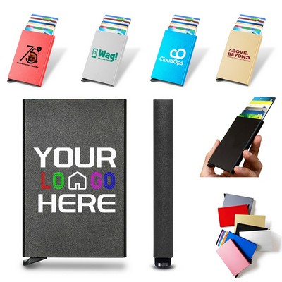 Auto Pop-Up RFID Credit Card Case