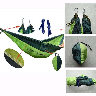 Outdoor Portable Swing Hammock With Pouch