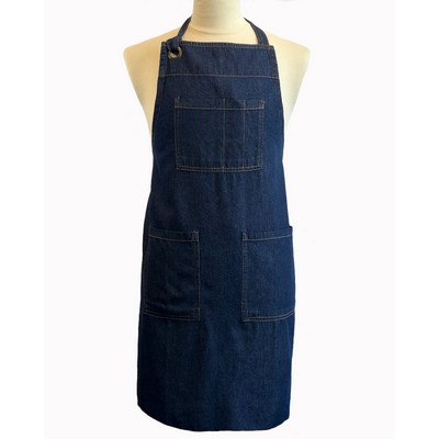 5-Pocket AL5B Cotton Denim Apron