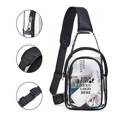 Transparent Sling Backpack