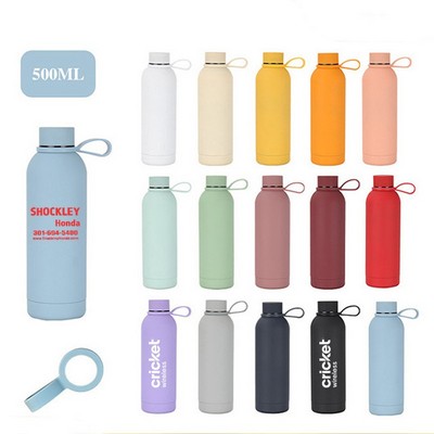 17 oz Metal Sports Water Bottle