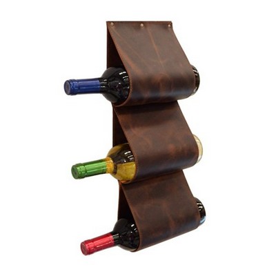 Leather Wine Bottle Holder