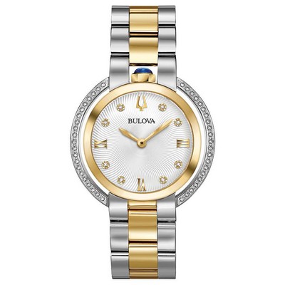 Bulova® Ladies Rubaiyat Bracelet Watch w/Diamonds