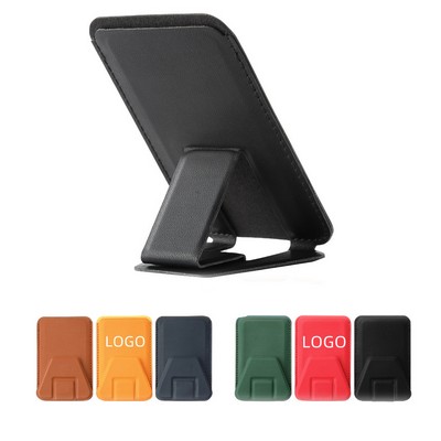 PU Leather Phone Wallet Stand