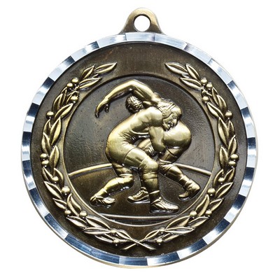 Wrestling Diamond Cut Medal