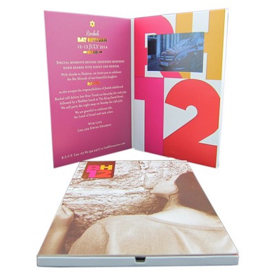 VidU 5.0" HD High-Definition Video Mailer And Brochure With Full Color Printing