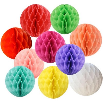 Pom Poms Tissue Paper Honeycomb Balls