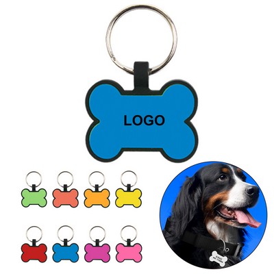 Pet ID Tag Bone Shaped