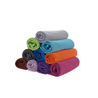 11 4/5" Microfiber Double Layer Solid Cooling Towel