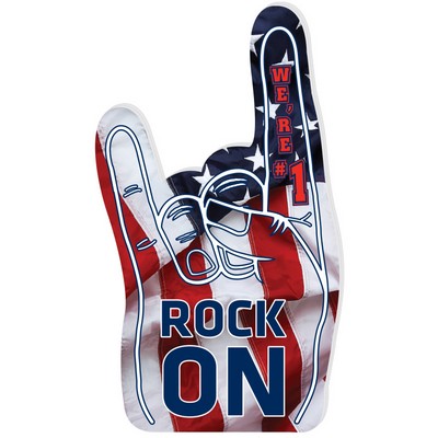 Rock On Full Color EVA Foam Hand