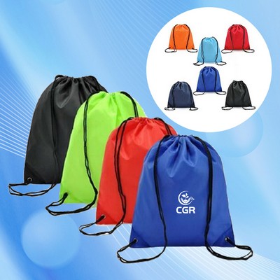 Nylon Drawstring Rucksack Sports Organiser For Sports