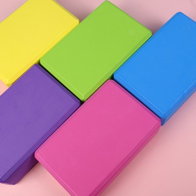 9"x6"x3" EVA Foam Solid Color Yoga Block/Gym Brick