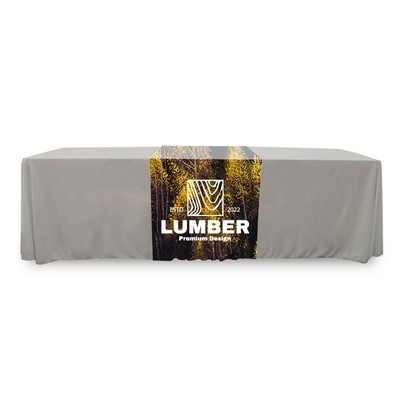 PolyPoplin™ Table Runner w/Full Cloth Dye Sublimation (29"x63")