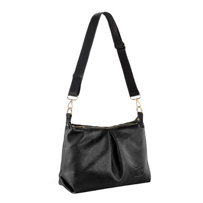 Trendy PU Leather Large Shoulder CrossBody Bag