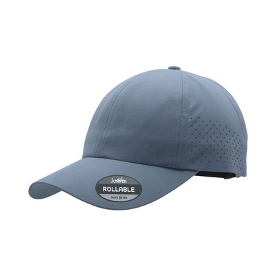 Soft Brim 6 Panel Perforated Cap