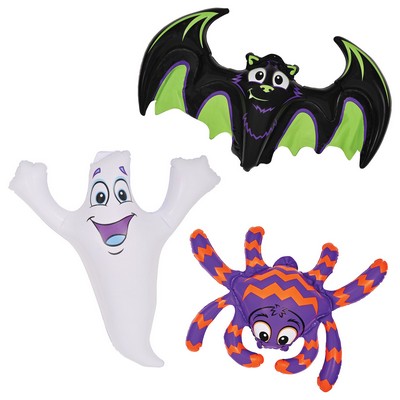 Inflatable Bat, Ghost & Spider