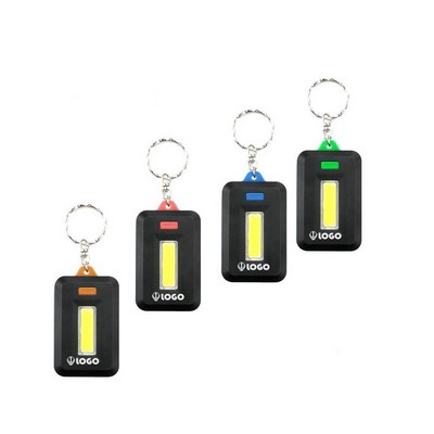 COB LED Keychain Flashlight