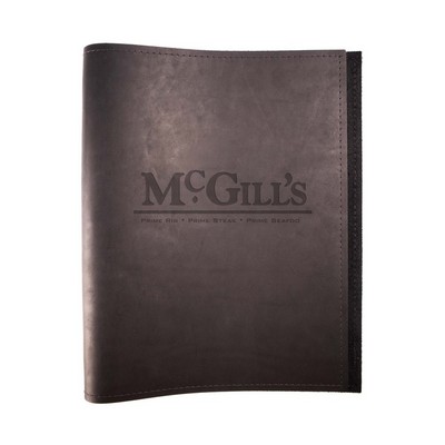 Genuine Leather Portfolio Binder