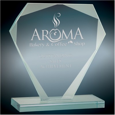 Apex Cut Diamond Glass Award