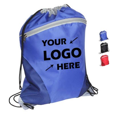 Drawstring Polyester Drawstring Pocket