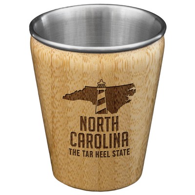 North Carolina State Shot Glass