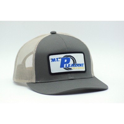 Outdoor Cap OC770 Premium Low Profile Structured Trucker Cap with Sublimated Patch