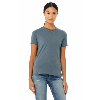 Bella + Canvas Ladies' Relaxed Heather CVC Short-Sleeve T-Shirt