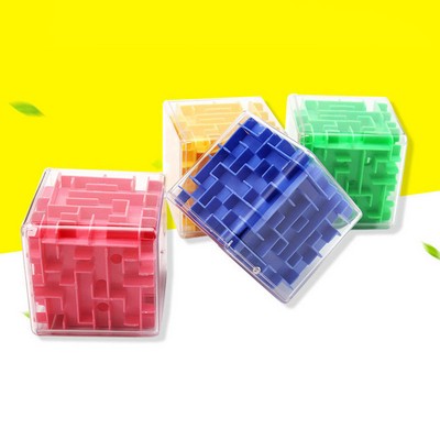 Cube Maze Puzzle