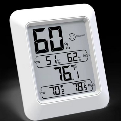 Digital Hygrometer Indoor Thermometer Room Thermometer and Humidity Gauge with Temperature Monitor