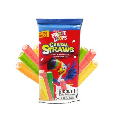 Froot Loops Cereal Straws