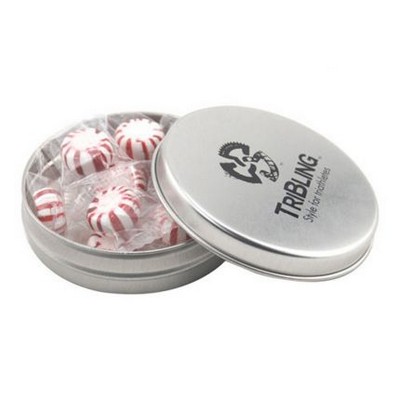 Round Tin with Starlight Peppermints -1.7 Oz.