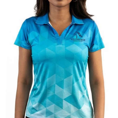 Women's Golf Polo - Baby Fade