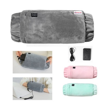 7000mAh Power Bank And Electric Heating Hand Warmer Pouch(Free Shipping)