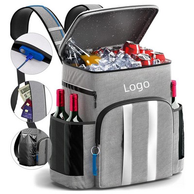 Fancy 40 Cans Backpack Cooler